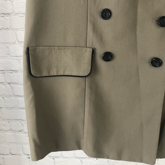 Vintage Made in the USA Vany New York double breasted olive blazer. Size 16W - Picture 7 of 12